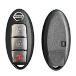 Nissan S180144502 6XR1A 3 Button Key Fob (AFTERMARKET)-With Logo